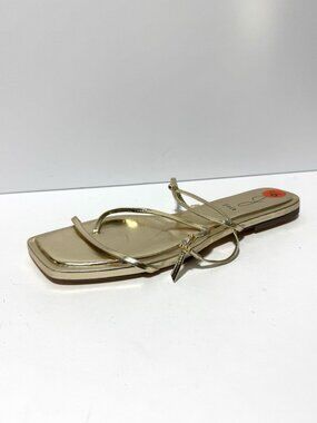 Joie Womens Glory Sandals Gold Size 9.5 M